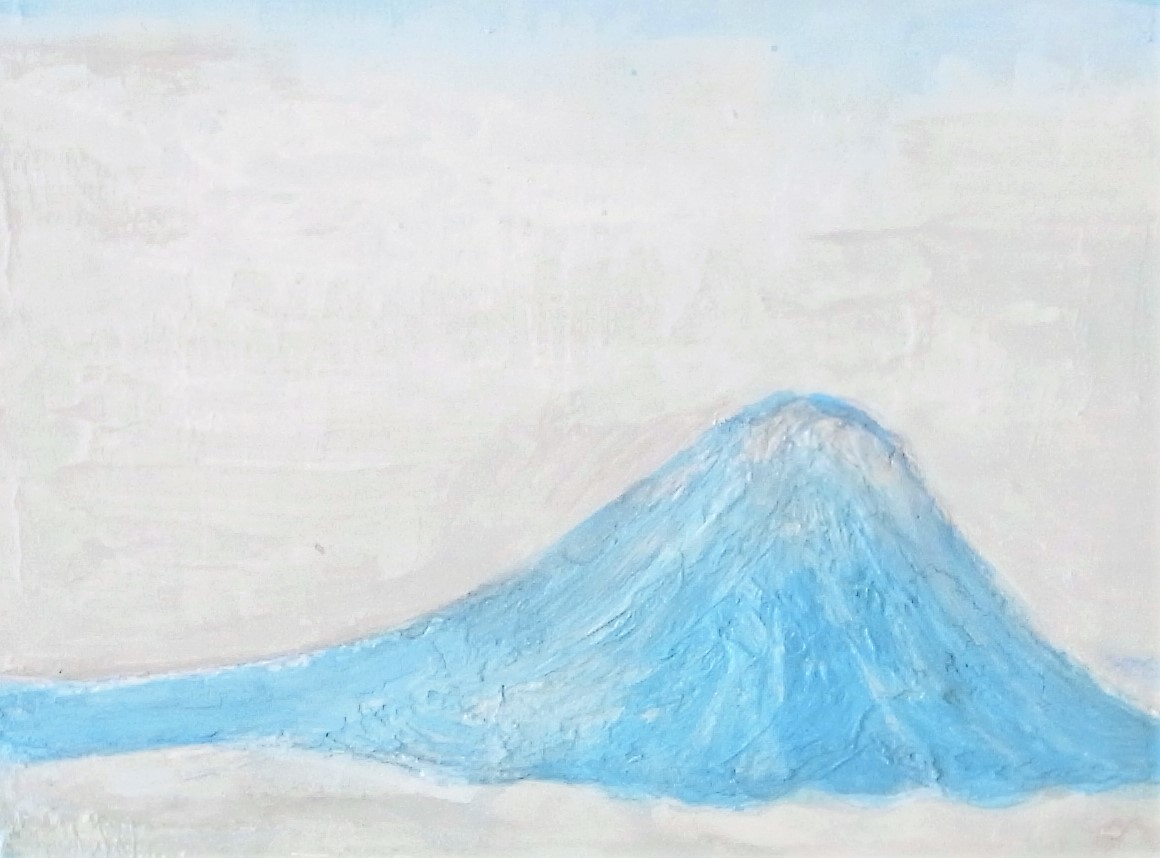 山  2022年  160×210㎜　　　　　　　　　　　　　　　丙烯颜料，画布